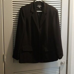 Black suit jacket